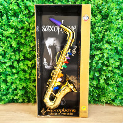 Bērnu muzikālā rotaļlieta Saksofons