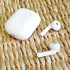 Bezvadu austiņas WIRELESS EARBUDS balts