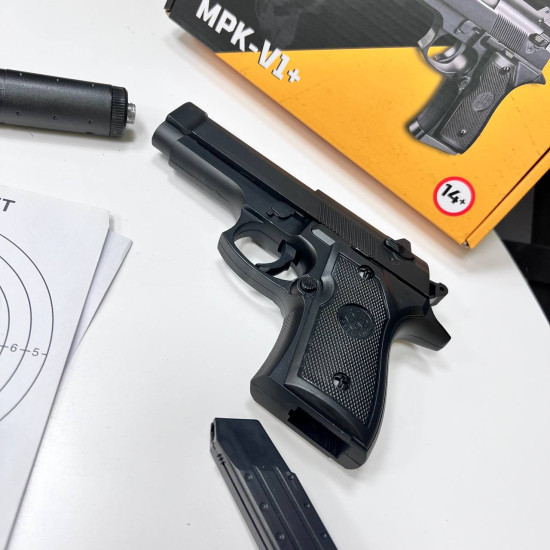 Metāla rotaļu pistole MPK-V1+ Metāla rotaļu pistole MPK-V1+