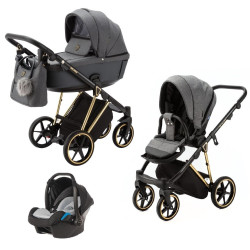 Adamex rati BELISSA Special Edition 3 in 1, DARK GRAY Adamex rati BELISSA Special Edition 3 in 1, DARK GRAY