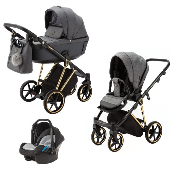 Adamex rati BELISSA Special Edition 3 in 1, DARK GRAY Adamex rati BELISSA Special Edition 3 in 1, DARK GRAY
