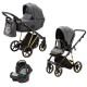 Adamex rati BELISSA Special Edition 3 in 1, DARK GRAY Adamex rati BELISSA Special Edition 3 in 1, DARK GRAY