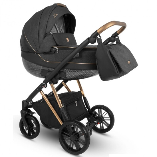 Camarelo коляска ZEO ECO Limited 3 in 1, Black Camarelo коляска ZEO ECO Limited 3 in 1, Black