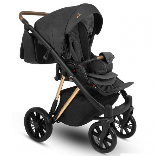 Camarelo коляска ZEO ECO Limited 3 in 1, Black Camarelo коляска ZEO ECO Limited 3 in 1, Black