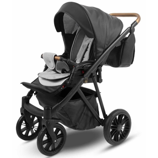 Camarelo коляска ZEO ECO 3 in 1, Black Camarelo коляска ZEO ECO 3 in 1, Black