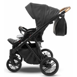 Camarelo коляска ZEO ECO 3 in 1, Black Camarelo коляска ZEO ECO 3 in 1, Black