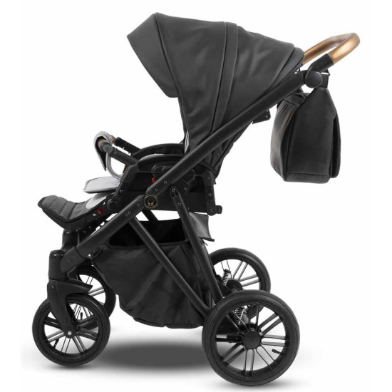 Camarelo коляска ZEO ECO 3 in 1, Black Camarelo коляска ZEO ECO 3 in 1, Black