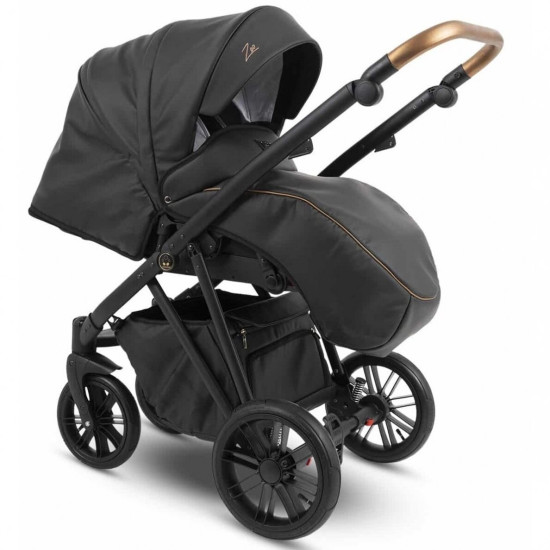 Camarelo коляска ZEO ECO 3 in 1, Black Camarelo коляска ZEO ECO 3 in 1, Black