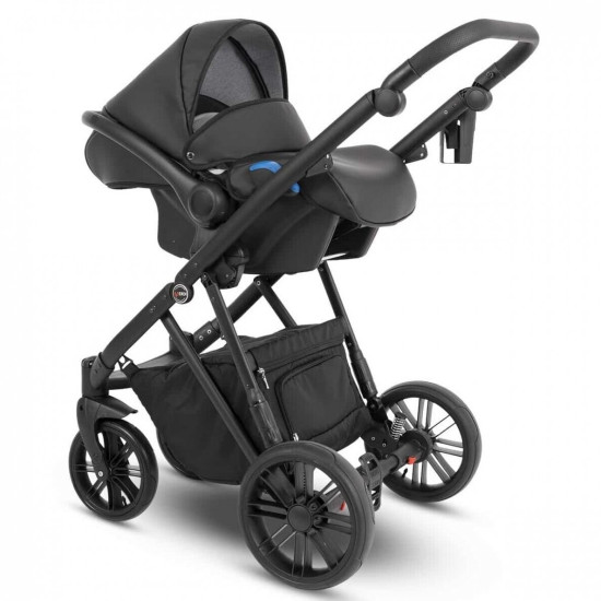 Camarelo коляска ZEO ECO 3 in 1, Black Camarelo коляска ZEO ECO 3 in 1, Black
