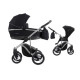 Bebetto Bresso Premium Class ratiņi 2 in 1 Silver 01 Bebetto Bresso Premium Class ratiņi 2 in 1 Silver 01