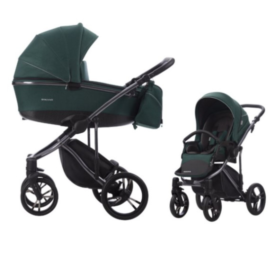 Bebetto Bresso Premium Class ratiņi 2 in 1 Dark 06 Bebetto Bresso Premium Class ratiņi 2 in 1 Dark 06