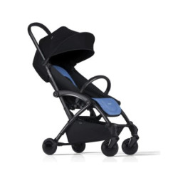 Bumprider Connect pastaigu rati Black frame / Blue seat