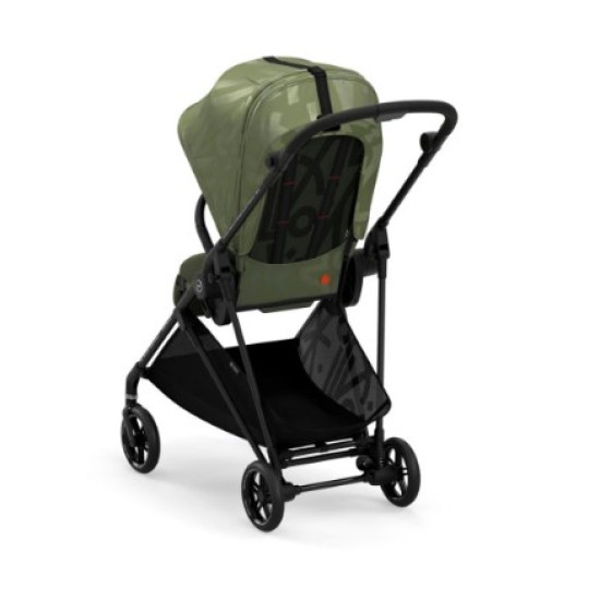 Cybex Melio Street pasataigu rati Real Black Cybex Melio Street pasataigu rati Real Black