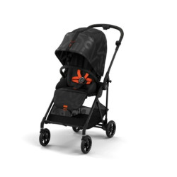 Cybex Melio Street pasataigu rati Real Black