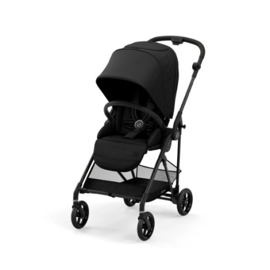 Cybex Melio Carbon pastaigu rati līdz 15kg Deep Black Cybex Melio Carbon pastaigu rati līdz 15kg Deep Black