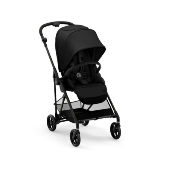 Cybex Melio Carbon pastaigu rati līdz 15kg Deep Black Cybex Melio Carbon pastaigu rati līdz 15kg Deep Black