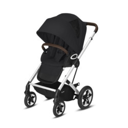 Cybex Talos S Lux pastaigu rati Deep Black