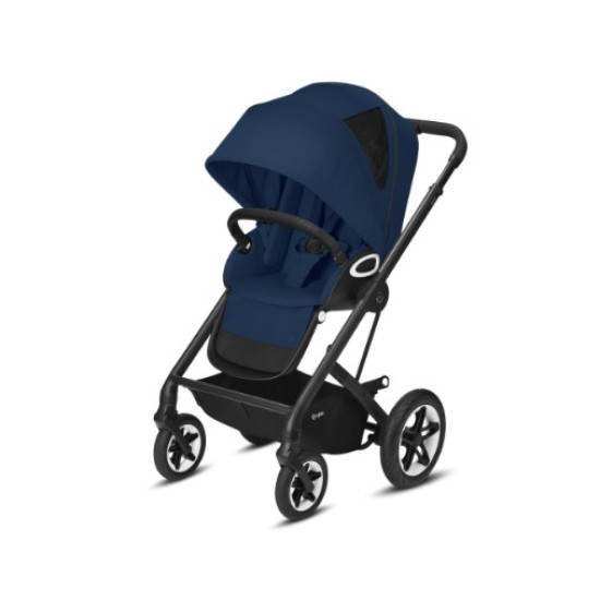 Cybex Talos S Lux pastaigu rati Melns rāmis Navy Blue Cybex Talos S Lux pastaigu rati Melns rāmis Navy Blue