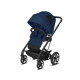 Cybex Talos S Lux pastaigu rati Melns rāmis Navy Blue Cybex Talos S Lux pastaigu rati Melns rāmis Navy Blue
