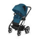 Cybex Talos S Lux pastaigu rati Melns rāmis River Blue Cybex Talos S Lux pastaigu rati Melns rāmis River Blue