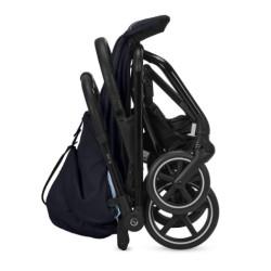 Cybex Eezy S+2 pastaigu rati Moon Black Cybex Eezy S+2 pastaigu rati Moon Black