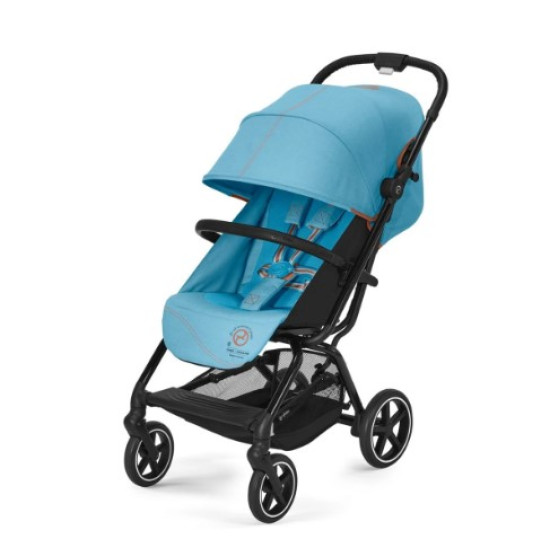 Cybex Eezy S+2 pastaigu rati Beach Blue Cybex Eezy S+2 pastaigu rati Beach Blue