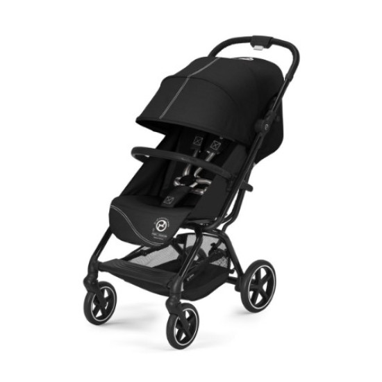 Cybex Eezy S+2 pastaigu rati Moon Black Cybex Eezy S+2 pastaigu rati Moon Black