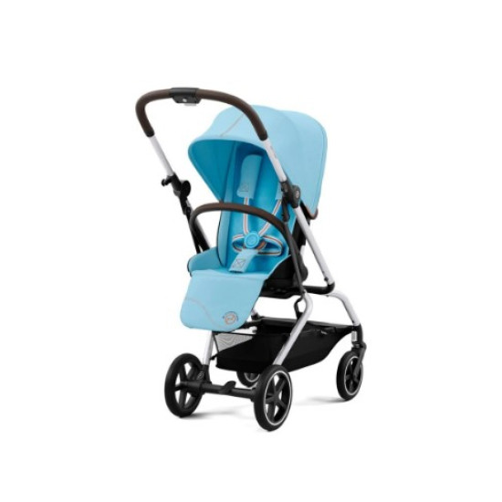 Cybex Eezy S Twist +2 pastaigu rati Hibiscus Red (Silver Frame) Cybex Eezy S Twist +2 pastaigu rati Hibiscus Red (Silver Frame)