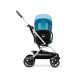 Cybex Eezy S Twist +2 pastaigu rati Hibiscus Red (Silver Frame) Cybex Eezy S Twist +2 pastaigu rati Hibiscus Red (Silver Frame)