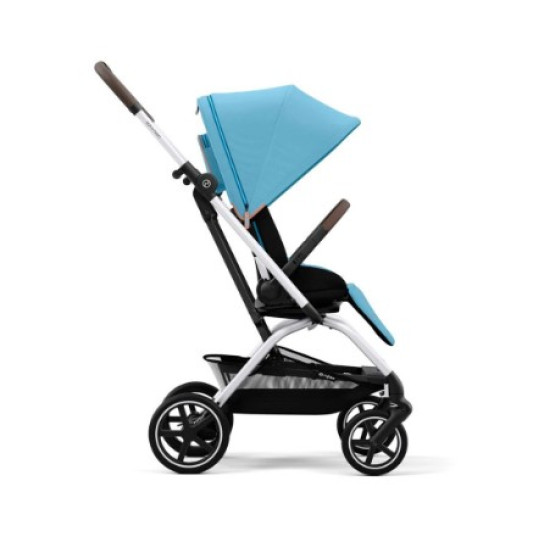 Cybex Eezy S Twist +2 pastaigu rati Hibiscus Red (Silver Frame) Cybex Eezy S Twist +2 pastaigu rati Hibiscus Red (Silver Frame)