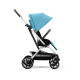 Cybex Eezy S Twist +2 pastaigu rati Hibiscus Red (Silver Frame) Cybex Eezy S Twist +2 pastaigu rati Hibiscus Red (Silver Frame)