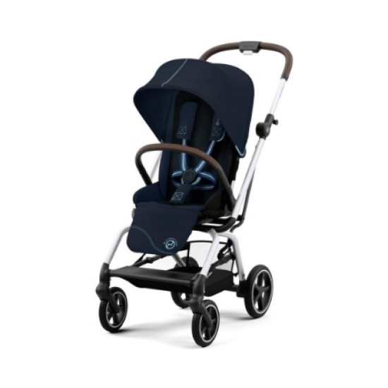 Cybex Eezy S Twist +2 pastaigu rati Ocean Blue (Silver Frame) Cybex Eezy S Twist +2 pastaigu rati Ocean Blue (Silver Frame)