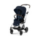 Cybex Eezy S Twist +2 pastaigu rati Ocean Blue (Silver Frame) Cybex Eezy S Twist +2 pastaigu rati Ocean Blue (Silver Frame)