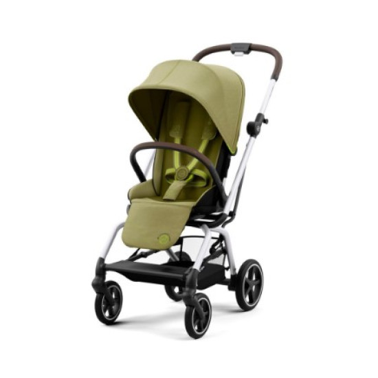 Cybex Eezy S Twist +2 pastaigu rati Nature Green (Silver Frame) Cybex Eezy S Twist +2 pastaigu rati Nature Green (Silver Frame)