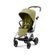 Cybex Eezy S Twist +2 pastaigu rati Nature Green (Silver Frame) Cybex Eezy S Twist +2 pastaigu rati Nature Green (Silver Frame)