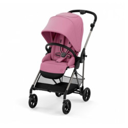 Cybex Melio pastaigu rati līdz 15kg Magnolia Pink