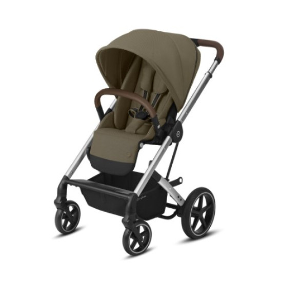 Cybex Balios S Lux pastaigu rati (Silver Frame) Classic Beige Cybex Balios S Lux pastaigu rati (Silver Frame) Classic Beige