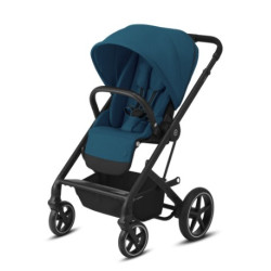 Cybex Balios S Lux pastaigu rati ( Black Frame) River Blue