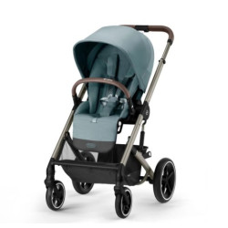 Cybex Balios S LUX 2023 pastaigu rati Taupe Frame Sky Blue
