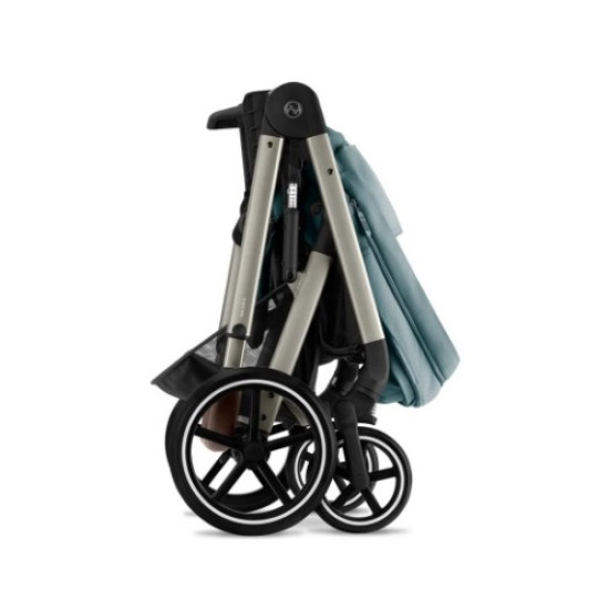 Cybex Balios S LUX 2023 pastaigu rati Taupe Frame Seashell Beige Cybex Balios S LUX 2023 pastaigu rati Taupe Frame Seashell Beige