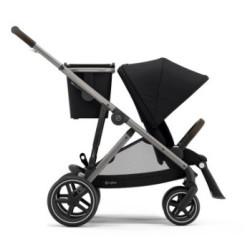 Cybex Gazelle S (Taupe Frame) pastaigu rati Deep Black