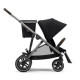 Cybex Gazelle S (Taupe Frame) pastaigu rati Deep Black Cybex Gazelle S (Taupe Frame) pastaigu rati Deep Black
