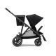 Cybex Gazzele S pastaigu rati Deep Black Cybex Gazzele S pastaigu rati Deep Black