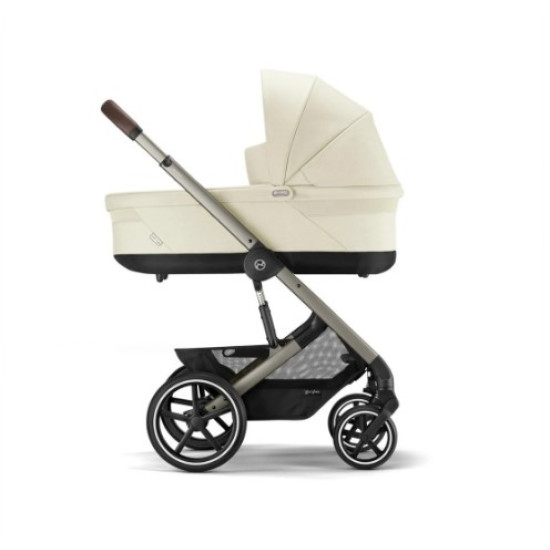 Cybex Balios S Lux 2023 Deep ratiņi 2 in1 Seashell Beige Cybex Balios S Lux 2023 Deep ratiņi 2 in1 Seashell Beige