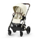 Cybex Balios S Lux 2023 Deep ratiņi 2 in1 Moon Black Cybex Balios S Lux 2023 Deep ratiņi 2 in1 Moon Black