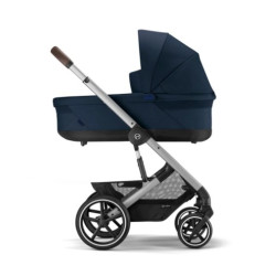 Cybex Balios S Lux 2023 Deep ratiņi 2 in1 Ocean Blue