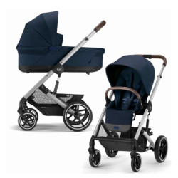 Cybex Balios S Lux 2023 Deep ratiņi 2 in1 Ocean Blue Cybex Balios S Lux 2023 Deep ratiņi 2 in1 Ocean Blue