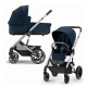 Cybex Balios S Lux 2023 Deep ratiņi 2 in1 Ocean Blue Cybex Balios S Lux 2023 Deep ratiņi 2 in1 Ocean Blue