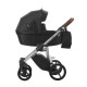 Bebetto Luca ratiņi 2 in 1 Black 01