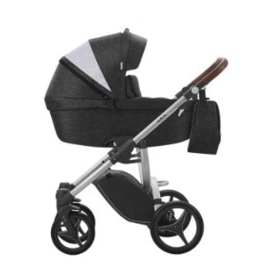 Bebetto Luca ratiņi 2 in 1 Black 01